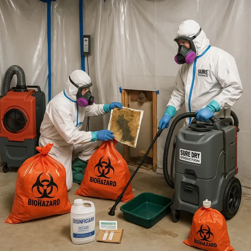Contaminated Water Handling Protocols process in Fairway, KS